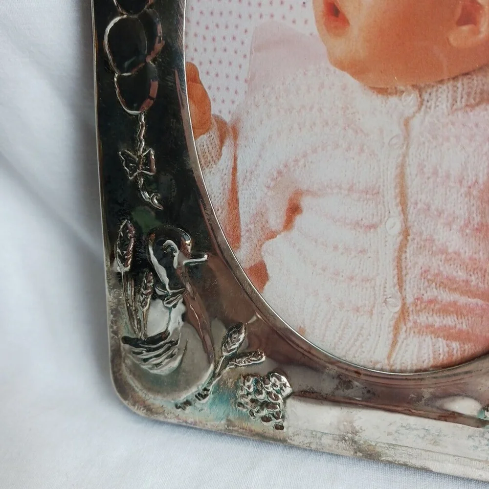 Ultimates Collection Silver Plated Baby Photo Album